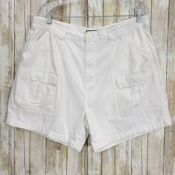Talos Pants Talos Mens Cargo Shorts White Sz Poshmark